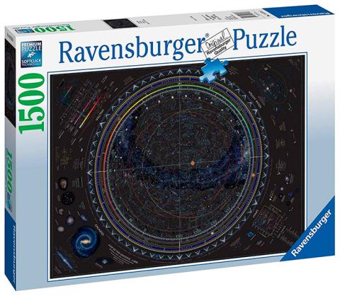 Map of the Universe Puzzle (1500 pieces)
