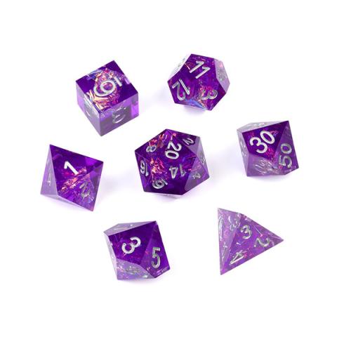 30: Razor Purple with Silver numbers