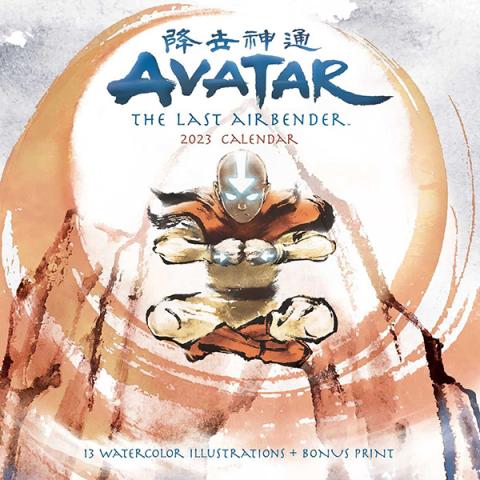 Avatar The Last Airbender 2023 Collector's Edition Wall Calendar