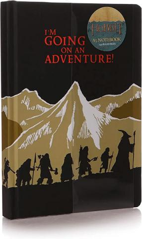 The Hobbit Notebook A5 Going on an Adventure