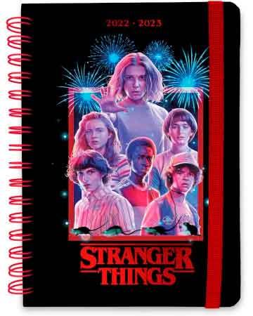 Stranger Things Daily Planner Diary 2022-2023