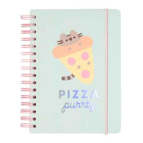 Pizza Purrty A5 Notebook