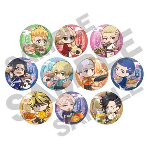 Trading Can Badge Chara Peko Chinese Food Ver.