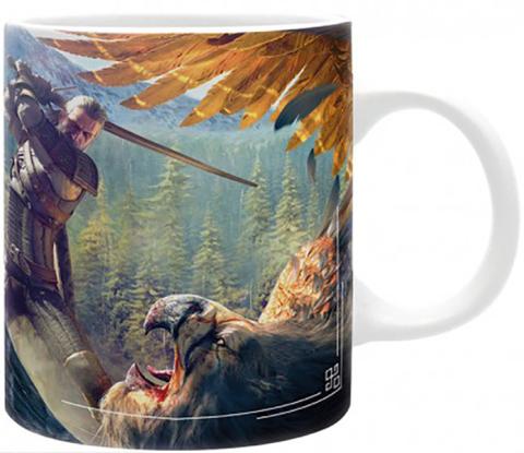 Geralt and the Griffon Mug 320 ml
