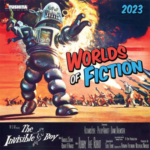 Worlds of Fiction 2023 Wall Calendar