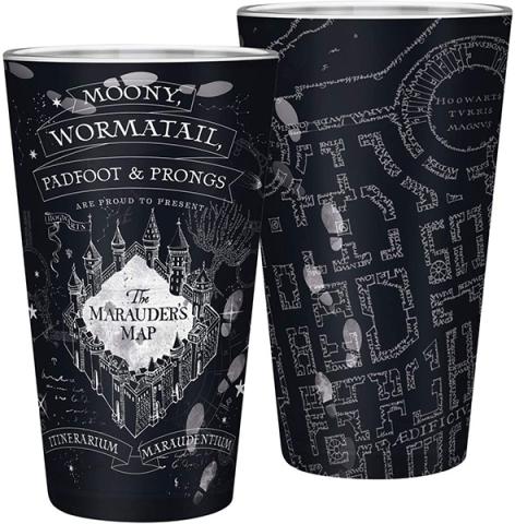 Large Glass 400ml Marauder's map Large Glass 400ml Marauder's map