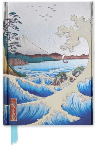 Hiroshige: Sea at Satta (Foiled Journal)