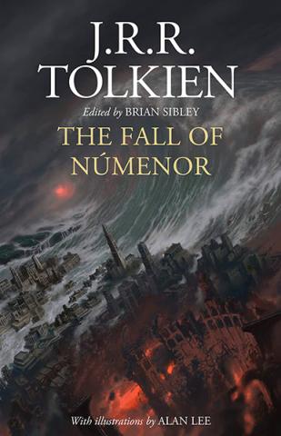 The Fall of Númenor: and Other Tales from the Second Age (illustrerad av Alan Lee)