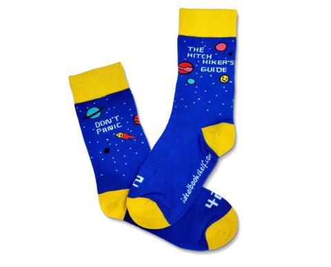 Book Socks: Hitchhikers Guide to the Galaxy