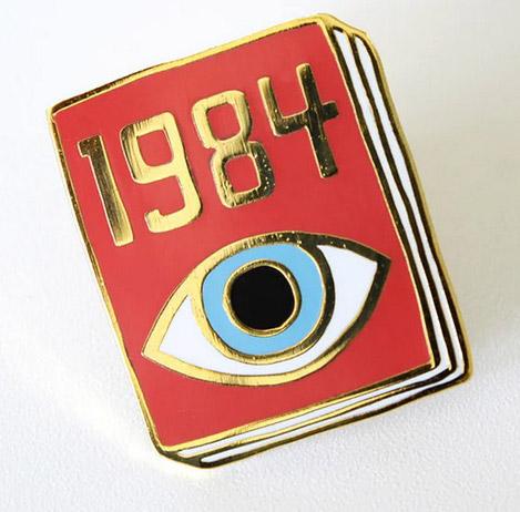 Book Pin: 1984