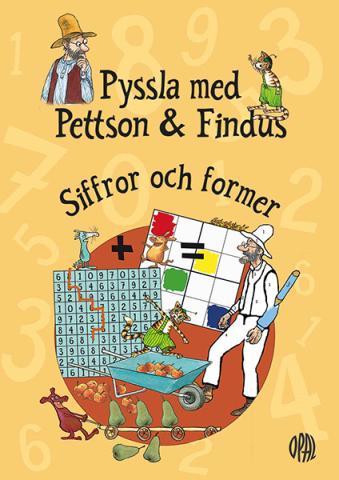 Pyssla med Pettson & Findus: Siffror & former