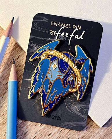 Seraphim Enamel Pin