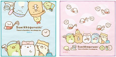 Microfiber Towel: There in Sumikko, We Always Be Blue & Pink Set