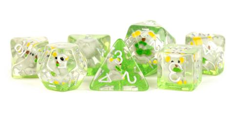 16mm Resin Poly Dice Set Koala (set of 7 dice)