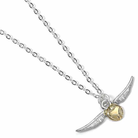 Pendant & Necklace The Golden Snitch (silver plated)