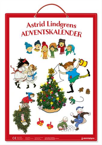 Astrid Lindgrens adventskalender med pysselböcker