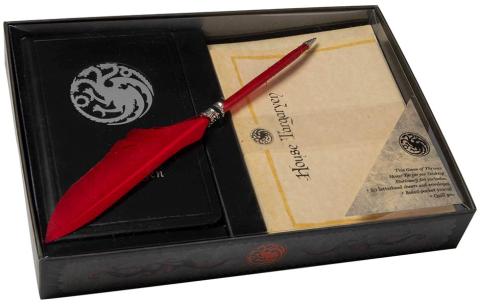 Game of Thrones: House Targaryen: Desktop Stationery Set (With Pen)