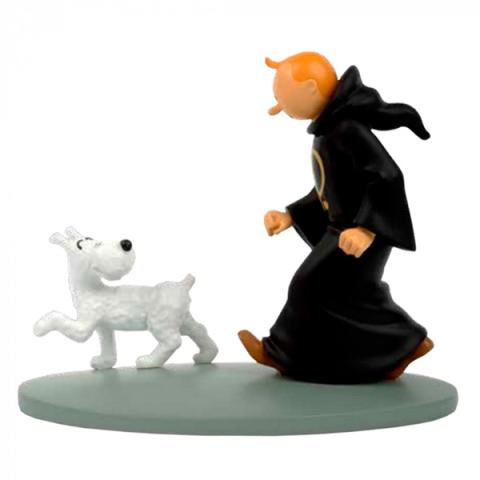 Figur 12 cm resin Tintin i toga