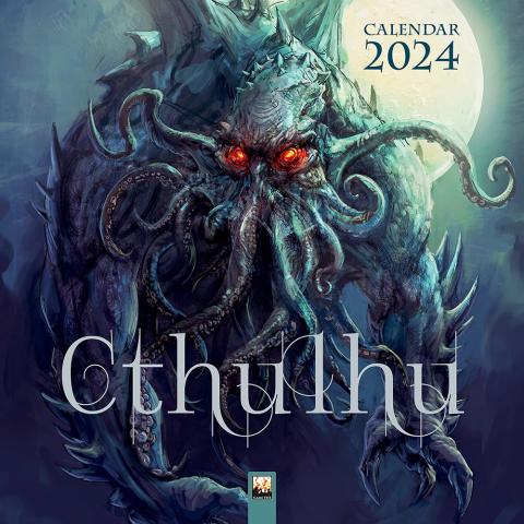 Cthulhu Wall Calendar 2024
