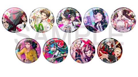 Super Danganronpa 2 x mixx garden Hologram Can Badge