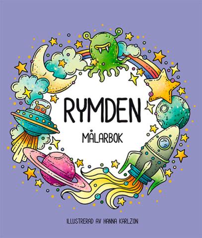 Rymden - målarbok Rymden - målarbok