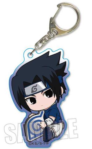 GyuGyutto Acrylic Key Chain Uchiha Sasuke
