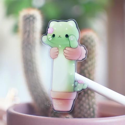 Sticker: Long Catcus Sticker: Long Catcus