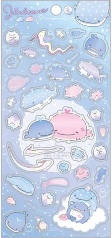 Stickers: Deep Sea Planetarium (Blue)