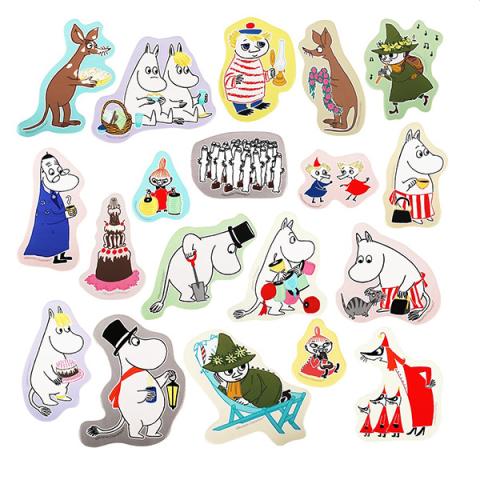 Magnet Olika Muminfigurer