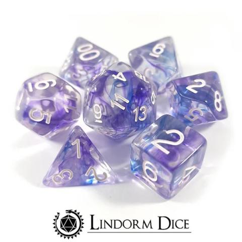 Lavender Spring set of 7 dice