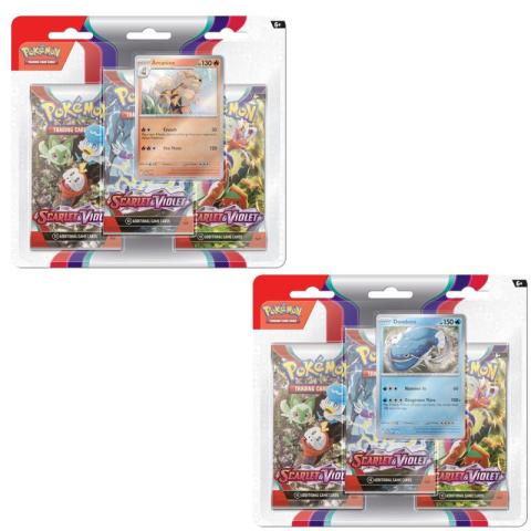 Scarlet & Violet Blister Pack wih 3 Booster