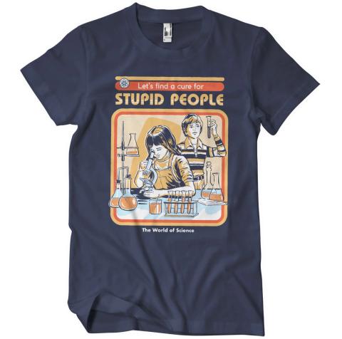 Cure For Stupid People T-Shirt (Large)