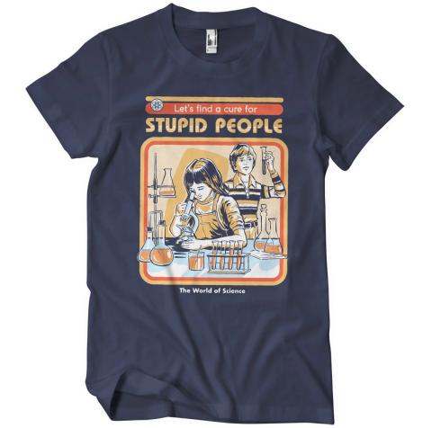 Cure For Stupid People T-Shirt (Small)