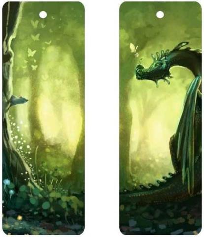 Bookmark - Forest Dragon