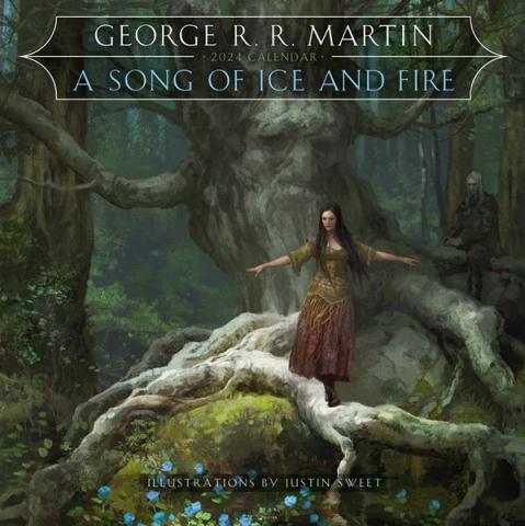 A Song of Ice and Fire 2024 Wall Calendar