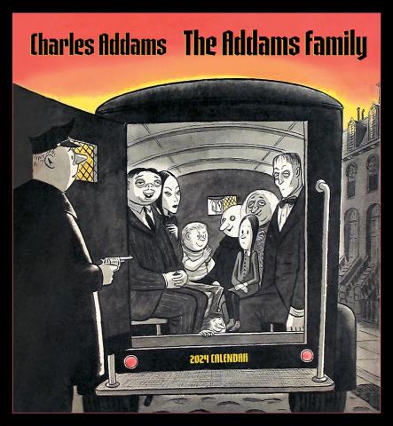 Charles Addams: The Addams Family 2024 Wall Calendar Charles Addams: The Addams Family 2024 Wall Calendar