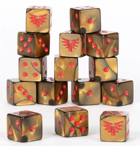 Arks Of Omen: Sanguinary Guard Dice