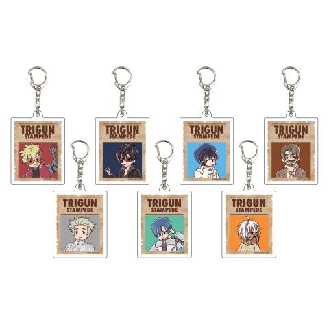 Acrylic Key Chain 01 Graff Art Illustration