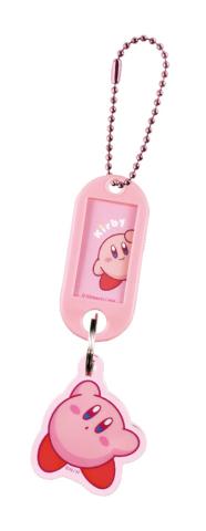 Name Tag Key Chain Pink