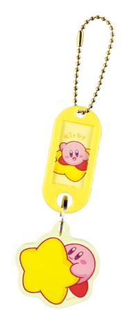 Name Tag Key Chain Yellow