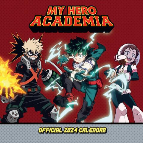 My Hero Academia 2024 Official Calendar