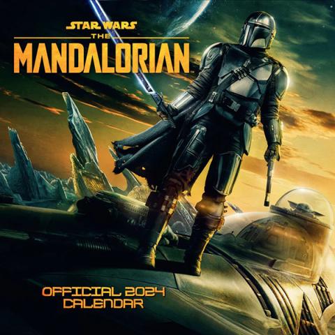 Star Wars The Mandalorian season 3 2024 Wall Calendar