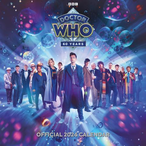 Doctor Who Classic Edition Official 2024 Wall Calendar Doctor Who Classic Edition Official 2024 Wall Calendar