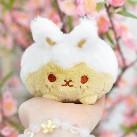 Keychain: Cinnamon Bun Plush