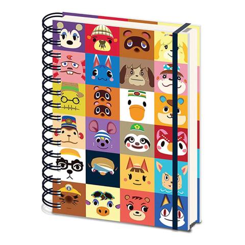 Villager Square A5 Wiro Notebook