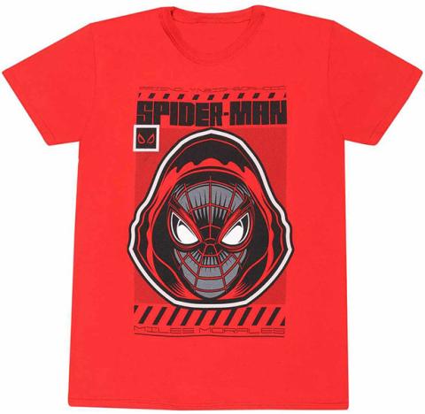 Miles Morales Hooded Spider T-Shirt (Medium)