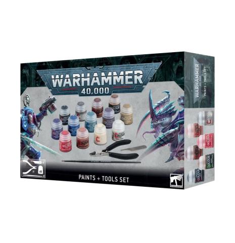 Warhammer 40.000 Paints + Tools Set (2023)