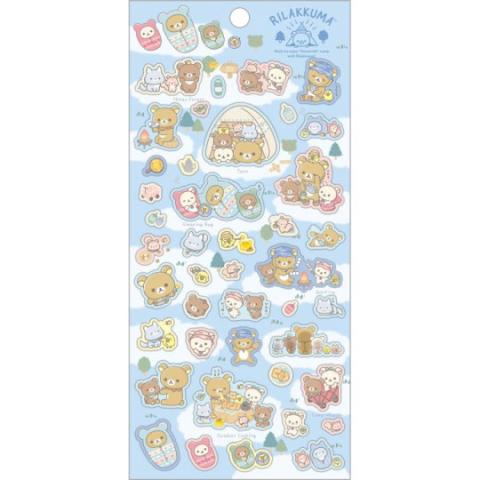 Stickers: Enjoy Komorebi Camp (Blue)