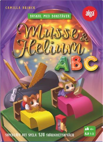 Kortspel ABC med Musse & Helium