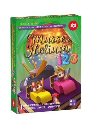 Kortspel 123 med Musse & Helium
